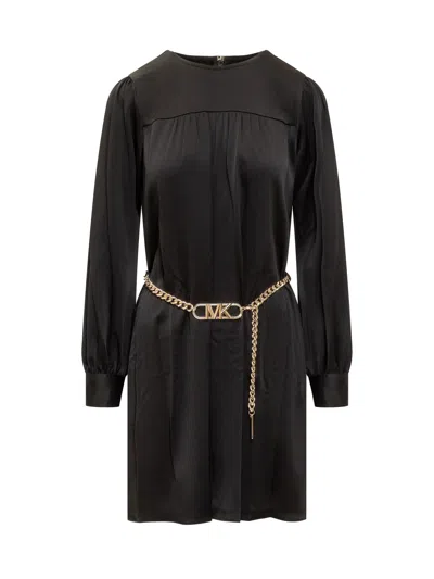 Michael Michael Kors Empire Dress In Black