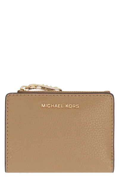 MICHAEL MICHAEL KORS MICHAEL MICHAEL KORS EMPIRE GRAINY LEATHER WALLET