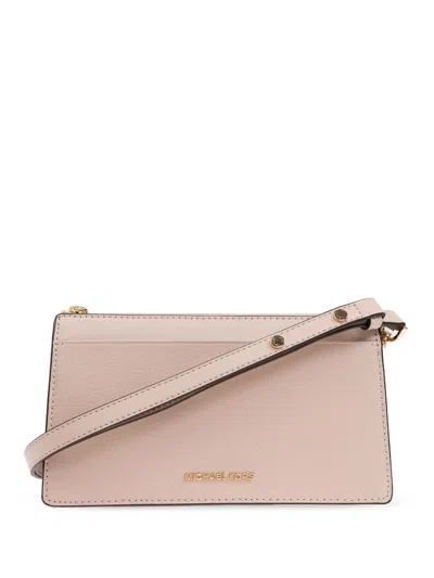 Michael Michael Kors Empire Leather Shoulder Bag In Pink