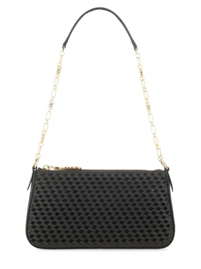 Michael Michael Kors Empire Pouch With Logo In Black