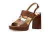 Michael Michael Kors Erin Platform Sandals In Multi