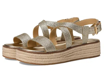 Michael Michael Kors Espadrille In Gold