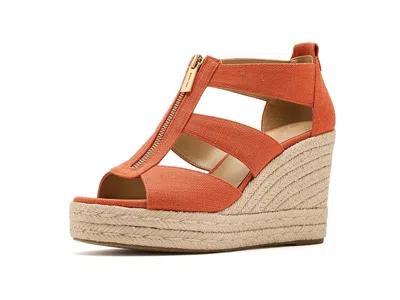 Michael Michael Kors Etta Wedge In Yellow