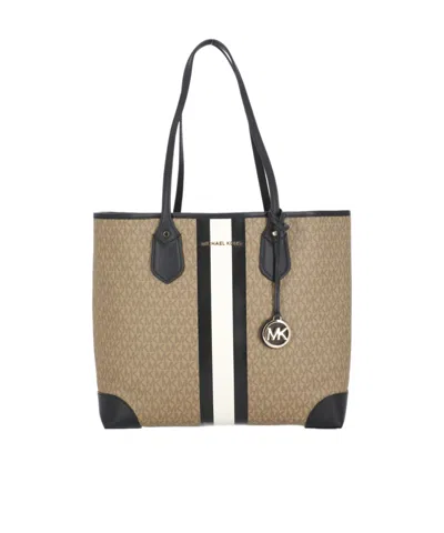 Michael Michael Kors Eva Large Tote Bag In Nude