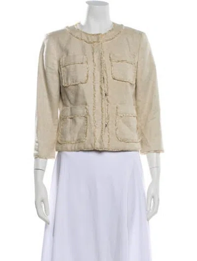 Pre-owned Michael Michael Kors Evening Jacket In Neutral