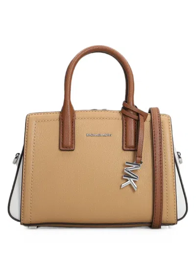 Michael Michael Kors Extra-small Laila Tote Bag In Neutrals
