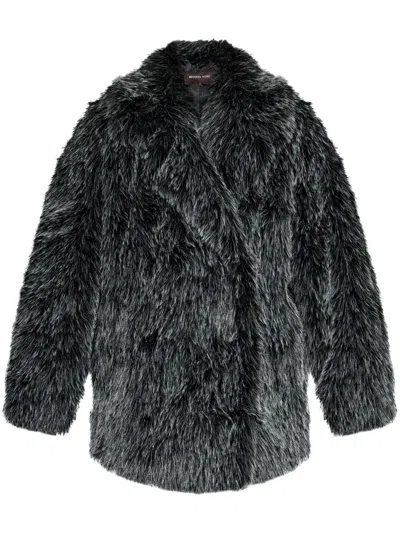 MICHAEL MICHAEL KORS FAUX-FUR COAT