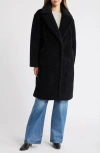 Michael Michael Kors Faux Fur Coat In Black