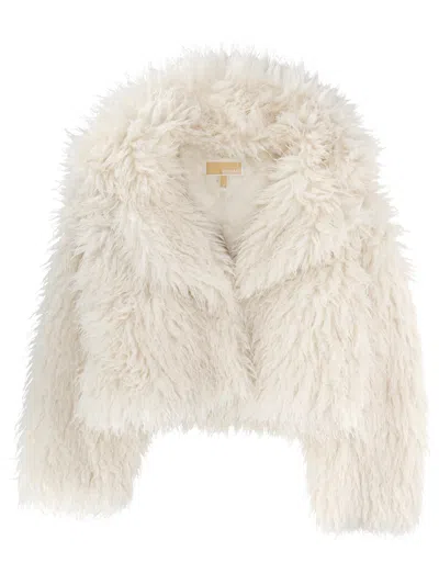 MICHAEL MICHAEL KORS FAUX FUR JACKET