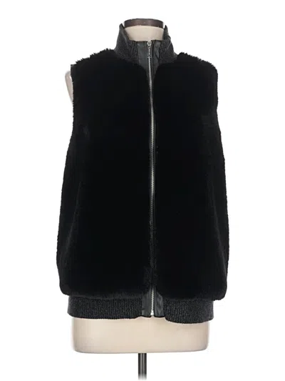 Pre-owned Michael Michael Kors Faux Fur Vest In Gray