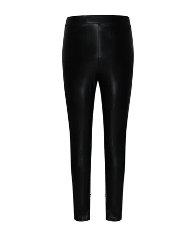 Michael Michael Kors Faux Leather Leggings In Black