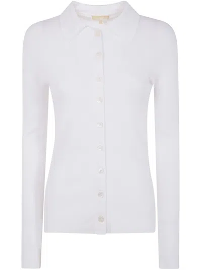 MICHAEL MICHAEL KORS FINE-RIBBED CARDIGAN