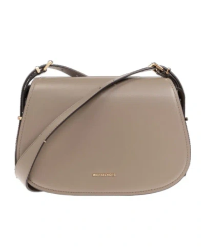 Michael Michael Kors Flap Crossbody Bag In Gray