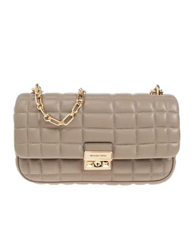 Michael Michael Kors Flap Shoulder Bag In Brown