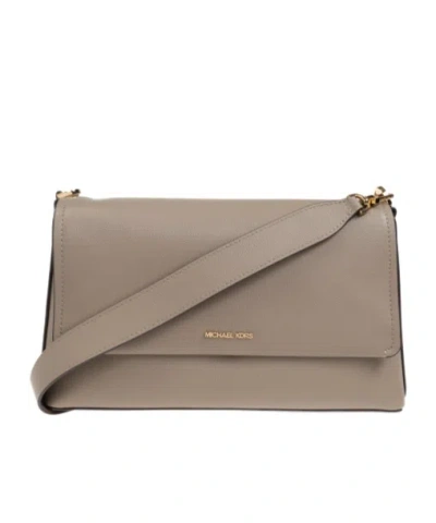 Michael Michael Kors Flap Shoulder Bag In Gray