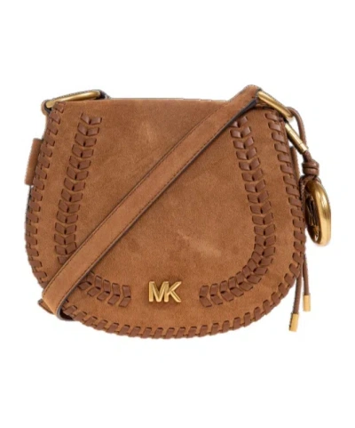 Michael Michael Kors Flap Shoulder Bag In Brown