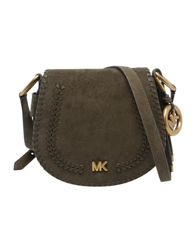 Michael Michael Kors Flap Shoulder Bag In Brown