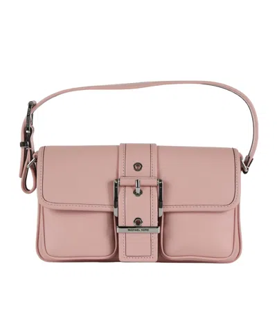 Michael Michael Kors Flap Shoulder Bag In Pink