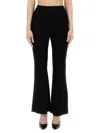 Michael Michael Kors Wide Leg Pants In Black