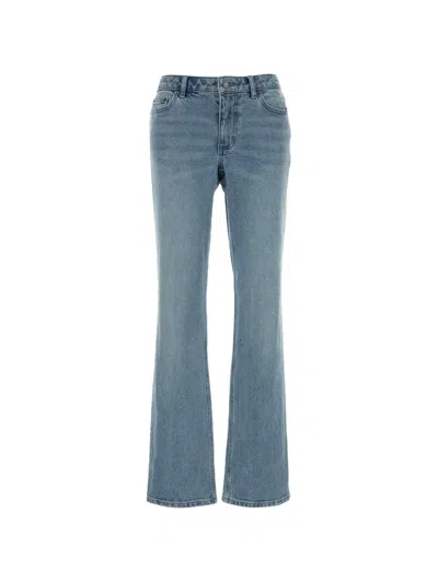 Michael Michael Kors Michael By Michael Kors Straight Leg Jean Jeans In Blue