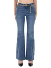 Michael Michael Kors Flared Jeans With Belt