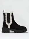 Michael Michael Kors Flat Ankle Boots Michael Kors Woman Color Black In Schwarz