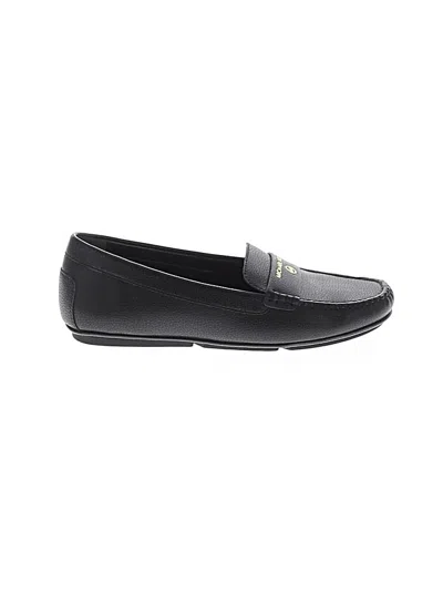 Pre-owned Michael Michael Kors Flats In Black