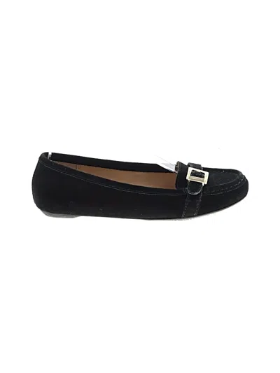 Pre-owned Michael Michael Kors Flats In Black