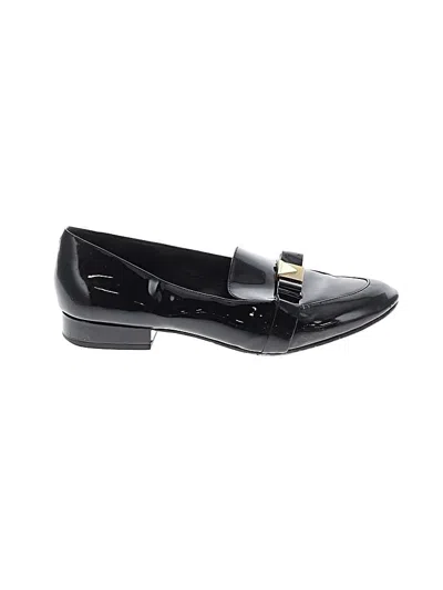 Pre-owned Michael Michael Kors Flats In Black