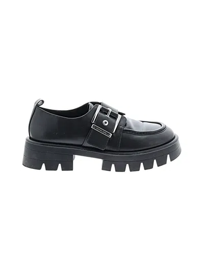 Pre-owned Michael Michael Kors Flats In Black