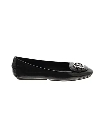 Pre-owned Michael Michael Kors Flats In Black