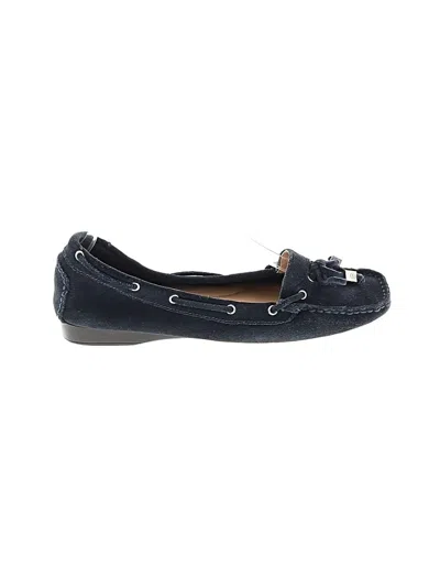 Pre-owned Michael Michael Kors Flats In Blue