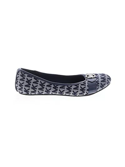 Pre-owned Michael Michael Kors Kids' Flats In Blue