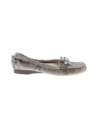 Pre-owned Michael Michael Kors Flats In Gray