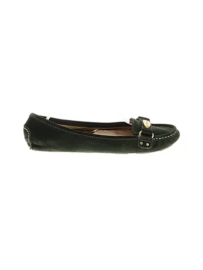 Pre-owned Michael Michael Kors Flats In Green