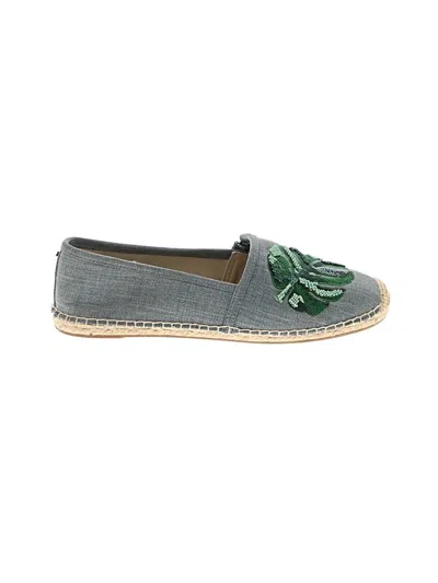 Pre-owned Michael Michael Kors Flats In Green