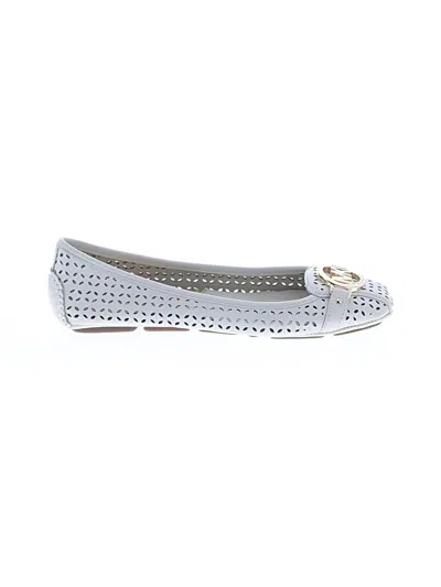 Pre-owned Michael Michael Kors Flats In Purple