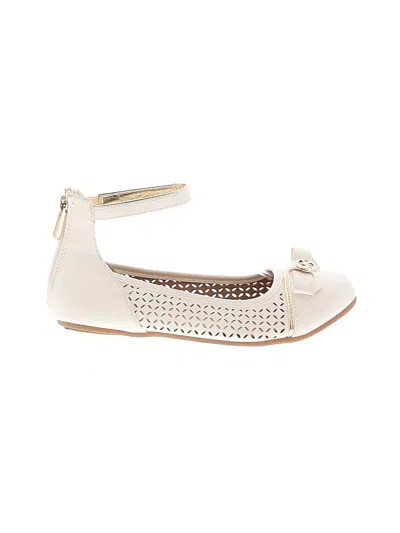 Pre-owned Michael Michael Kors Flats In White