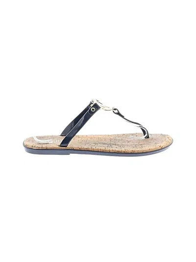 Pre-owned Michael Michael Kors Flip Flops In Blue