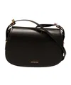 Michael Michael Kors Flip Shoulder Bag In Black