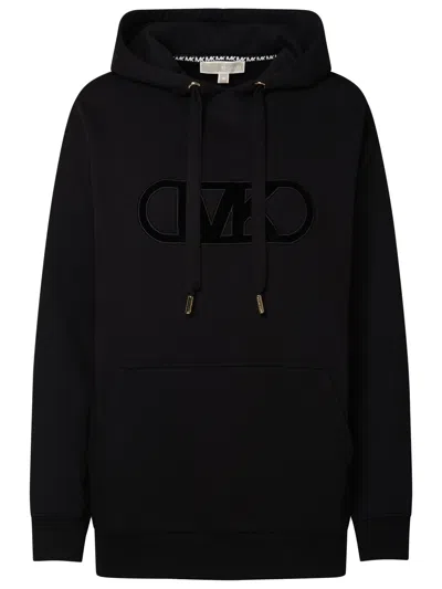MICHAEL MICHAEL KORS FLOCKED LOGO SWEATSHIRT