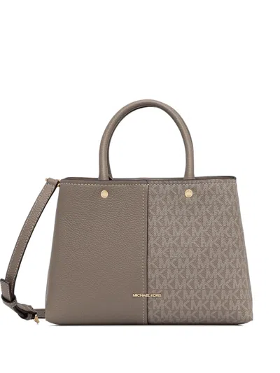 Michael Michael Kors Flora Medium Tote Bag In Brown