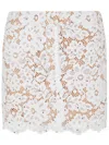 Michael Michael Kors Floral Lace Mini Skirt