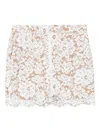 Michael Michael Kors Corded-lace Mini Skirt In Multi