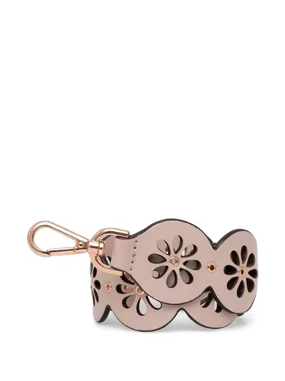 Michael Michael Kors Flower-cut Bag Strap In Orange