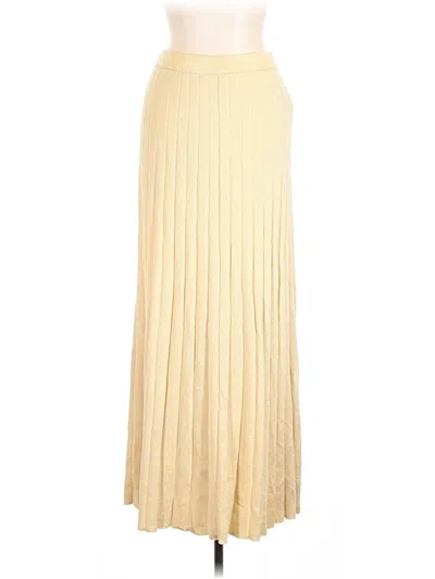 Pre-owned Michael Michael Kors Formal Skirt In Gold