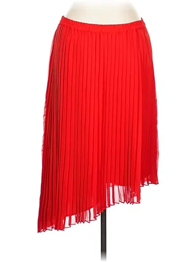Pre-owned Michael Michael Kors Formal Skirt In Red