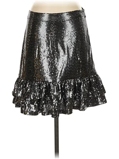 Pre-owned Michael Michael Kors Formal Skirt In Silver