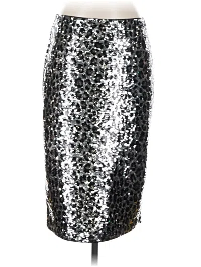 Pre-owned Michael Michael Kors Formal Skirt In Silver
