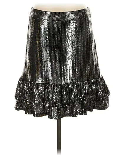 Pre-owned Michael Michael Kors Formal Skirt In Silver